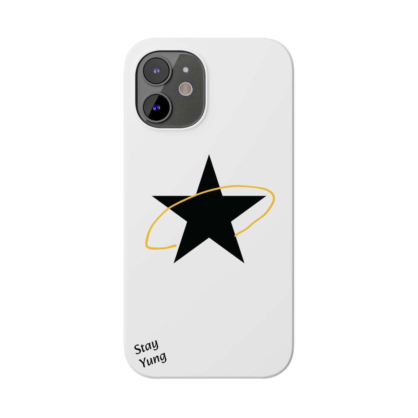 Slim Phone Cases (White Design)