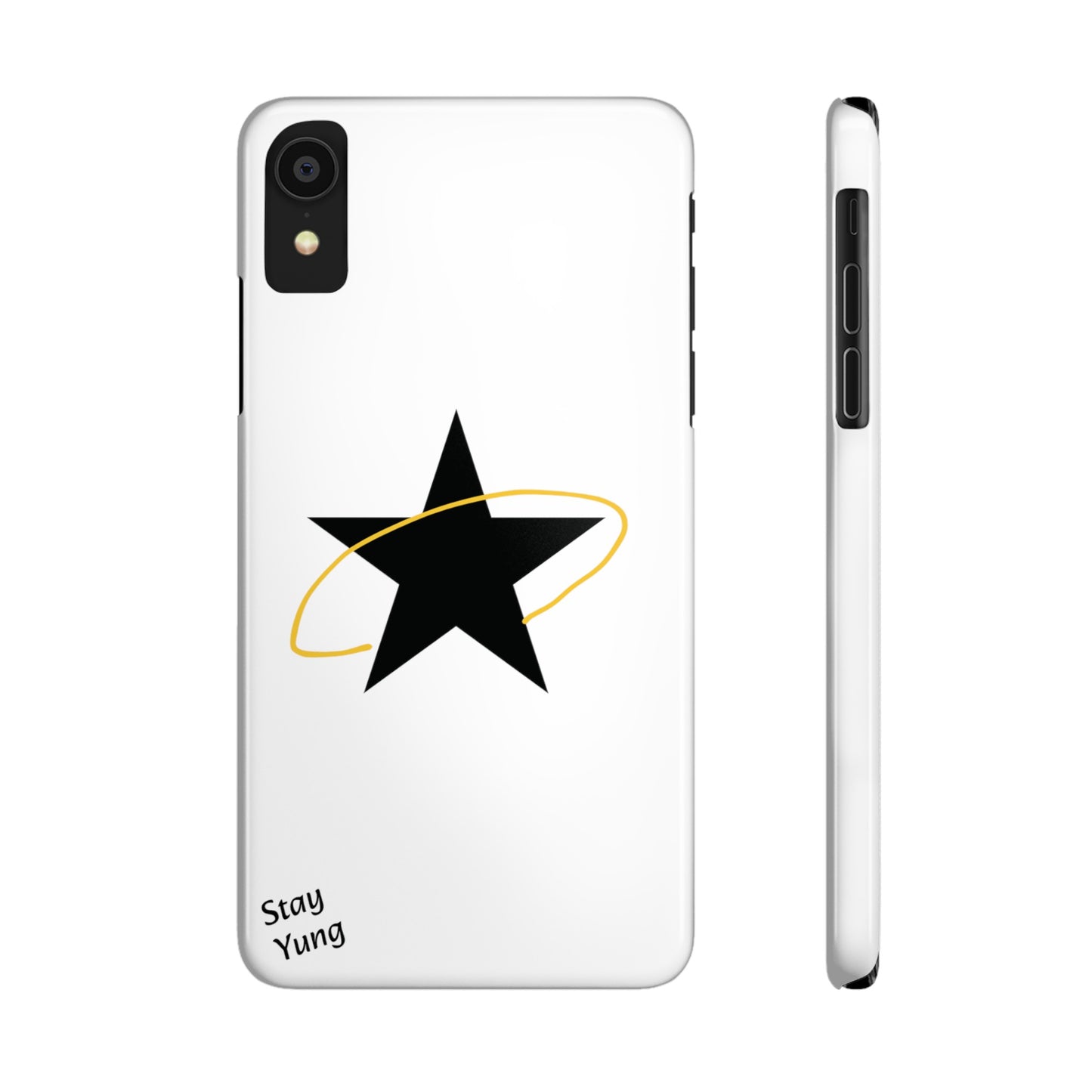 Slim Phone Cases (White Design)