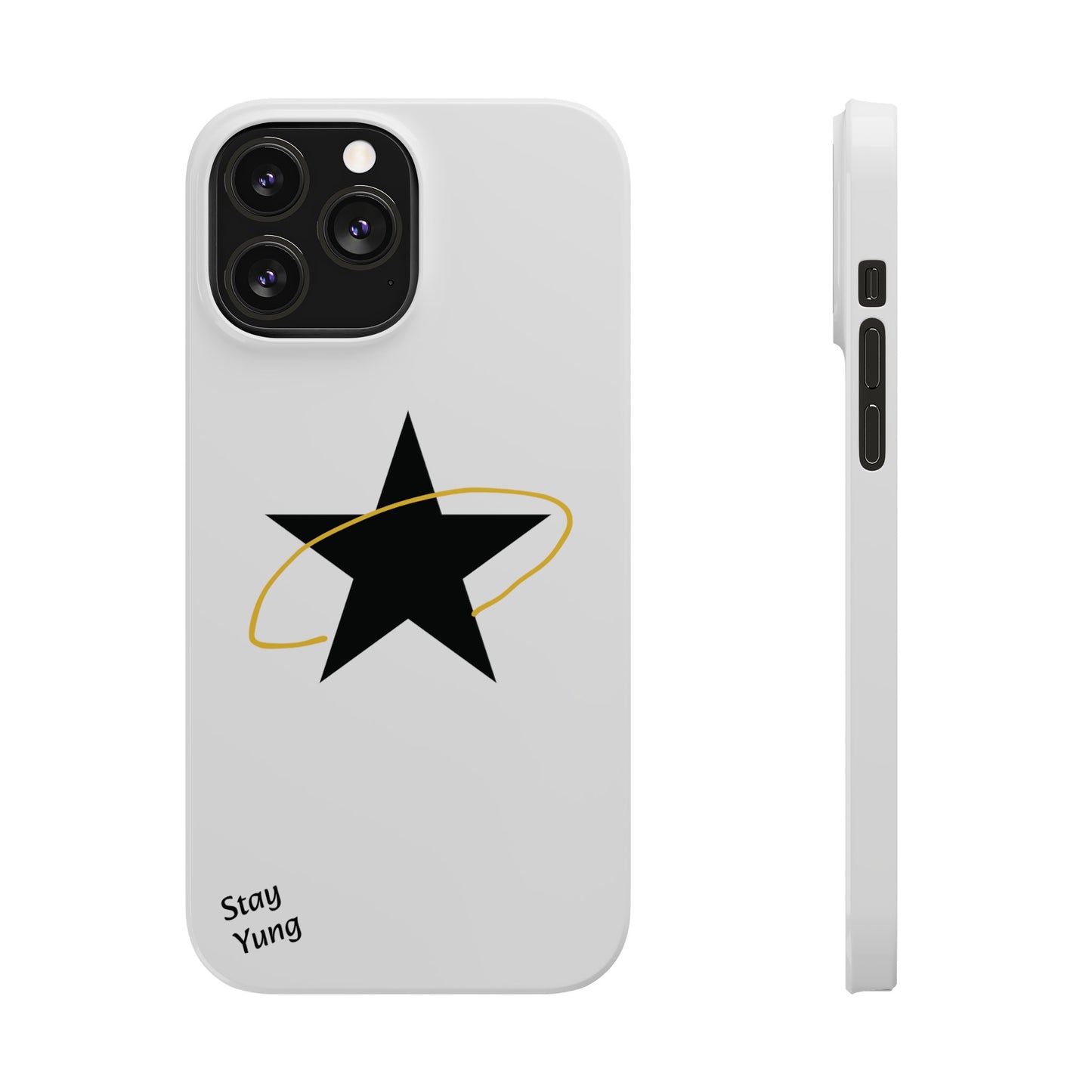 Slim Phone Cases (White Design)