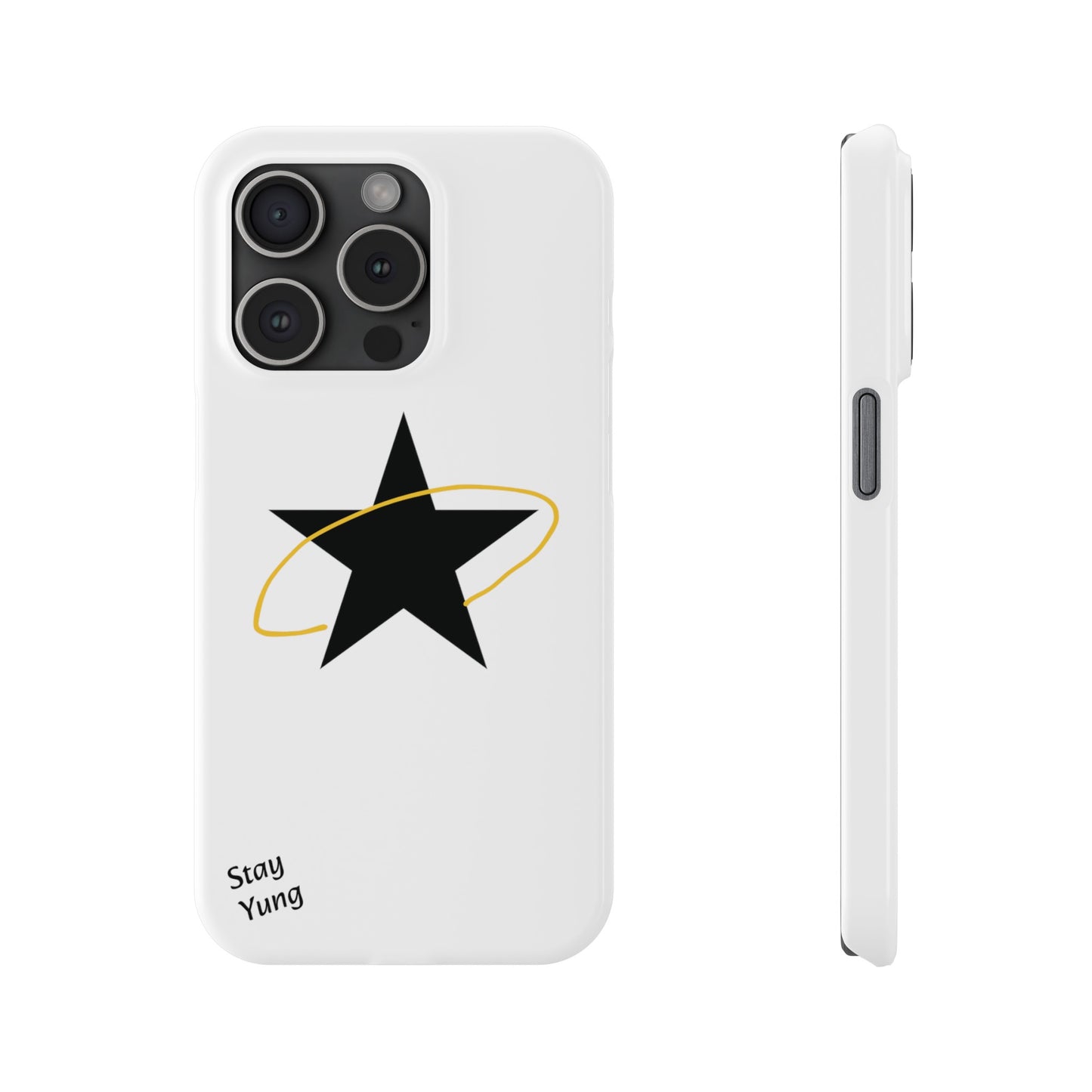 Slim Phone Cases (White Design)