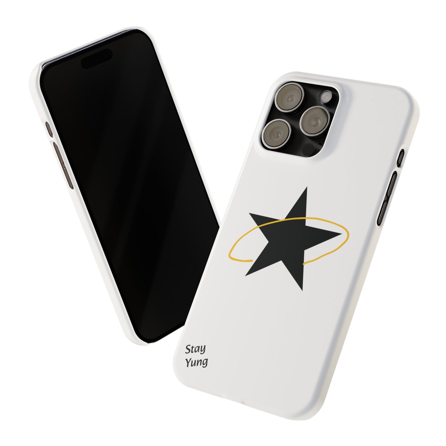 Slim Phone Cases (White Design)