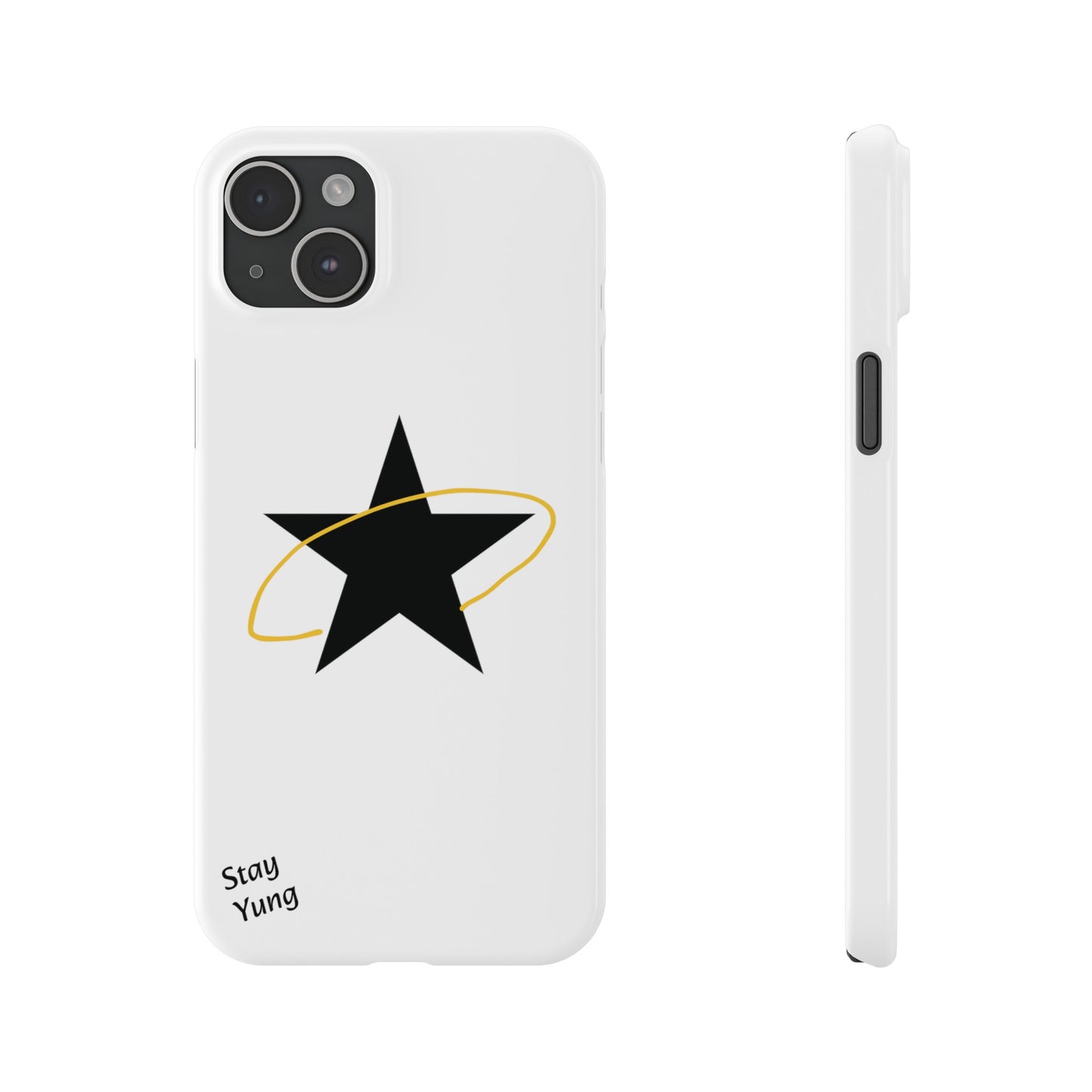 Slim Phone Cases (White Design)