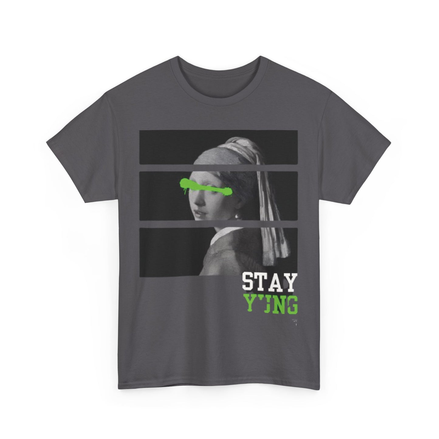 Unisex Heavy Cotton Tee "Blind Green"