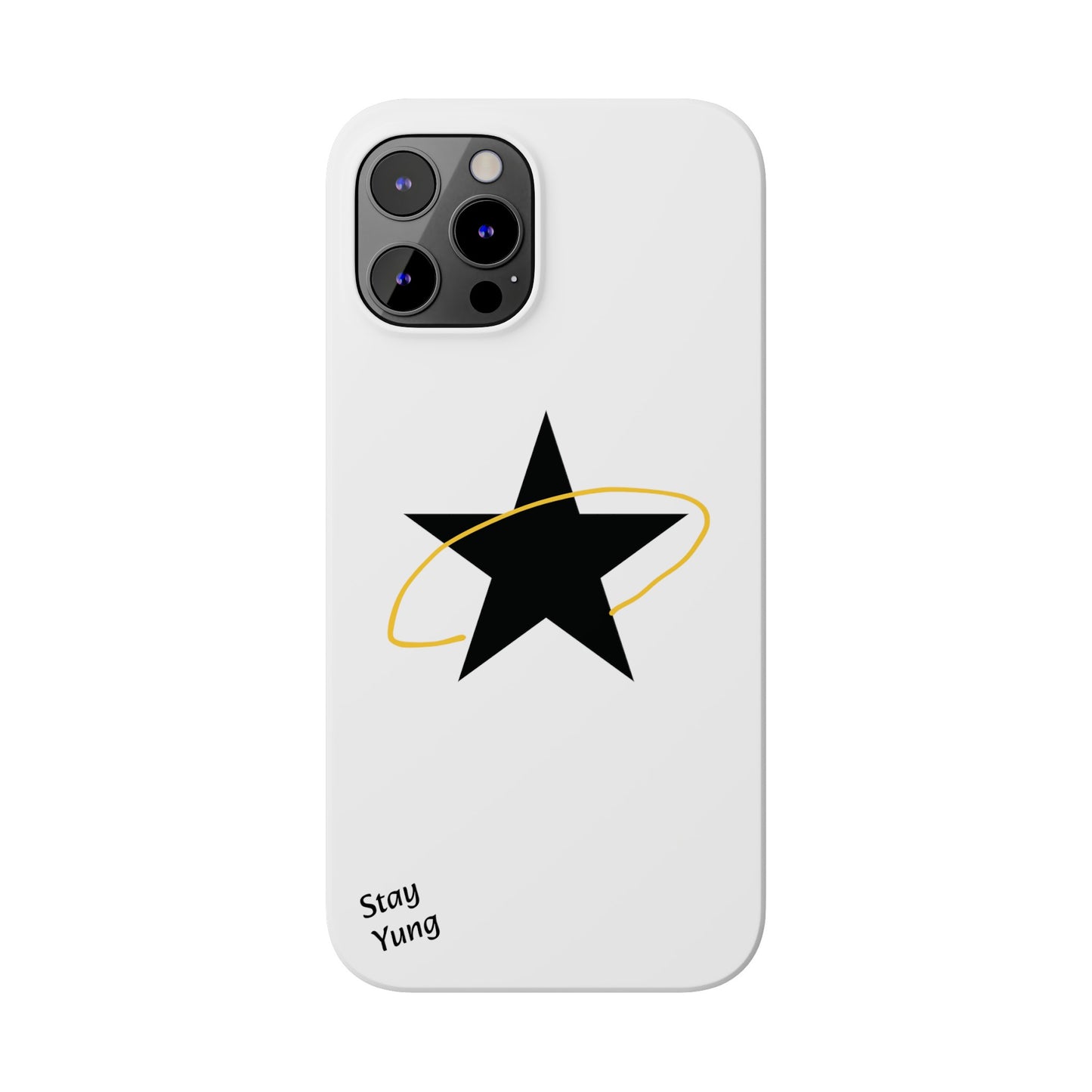 Slim Phone Cases (White Design)