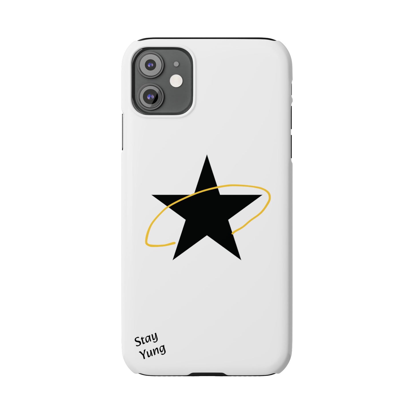 Slim Phone Cases (White Design)