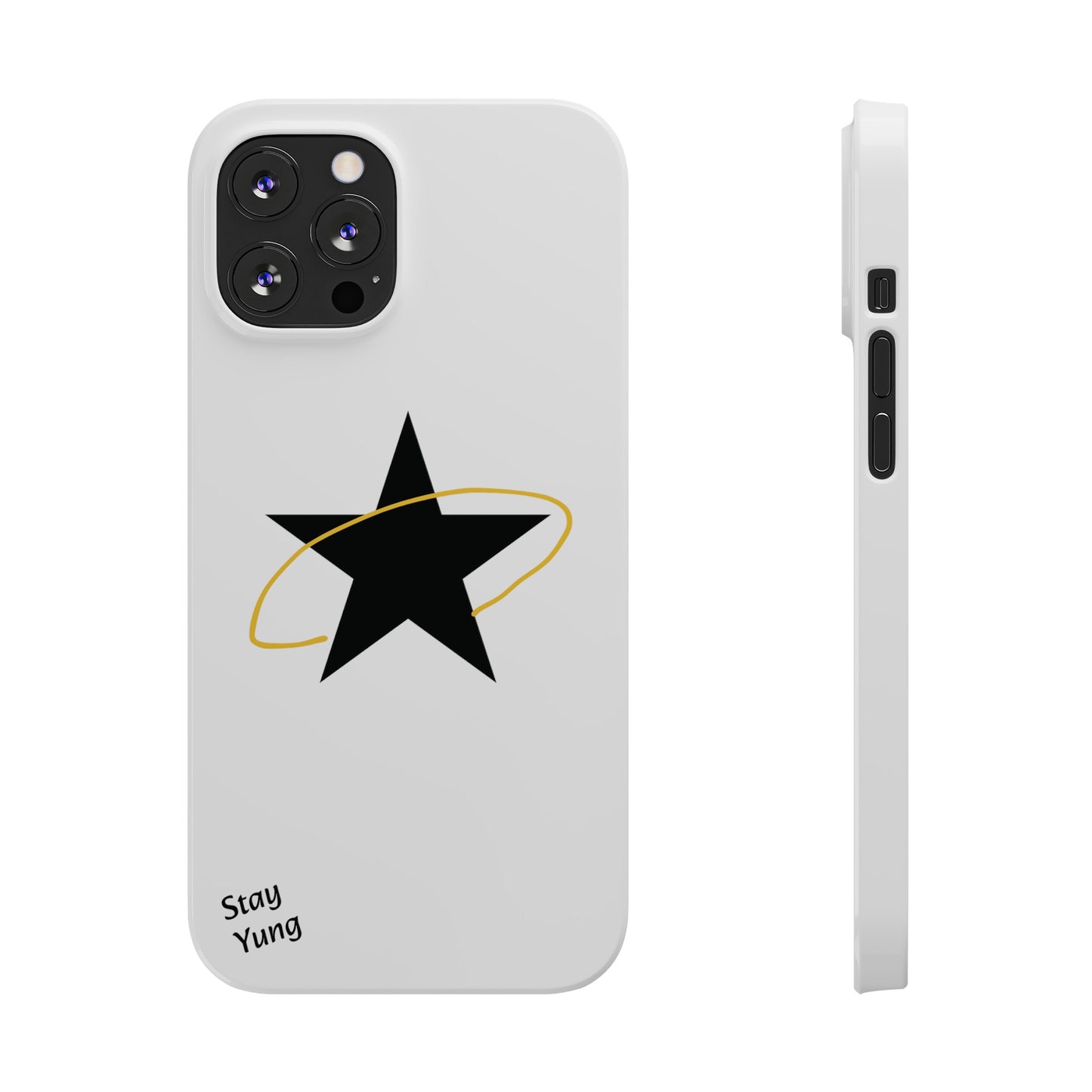 Slim Phone Cases (White Design)