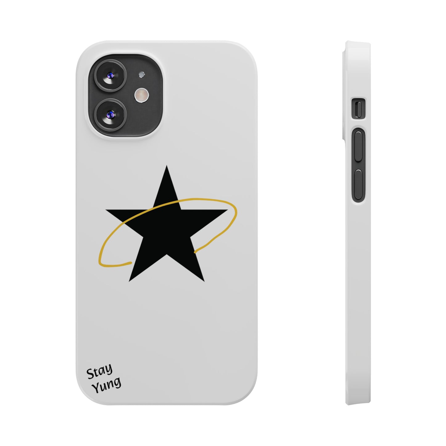 Slim Phone Cases (White Design)