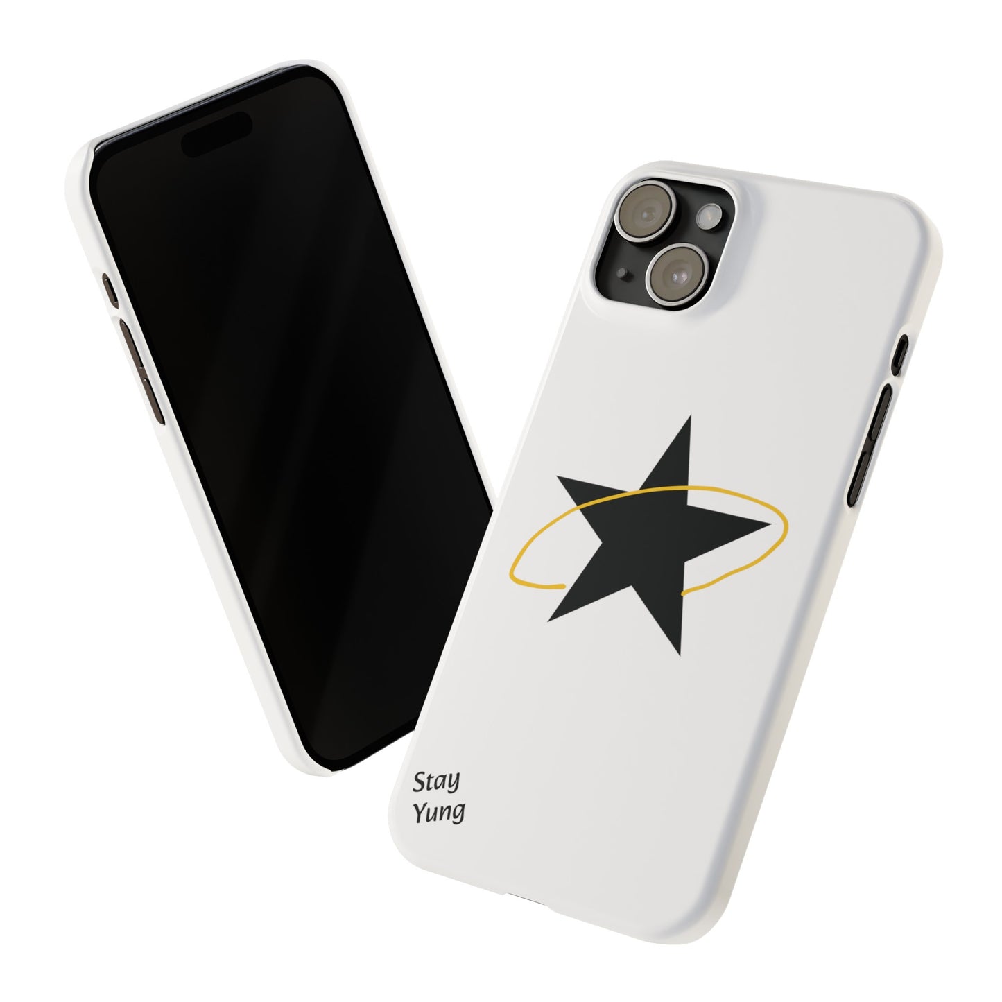 Slim Phone Cases (White Design)