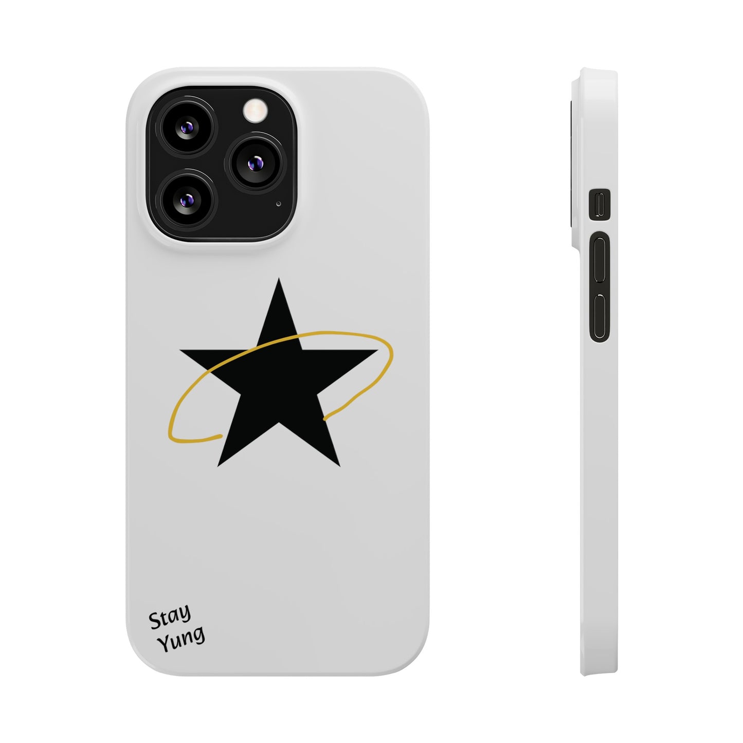 Slim Phone Cases (White Design)