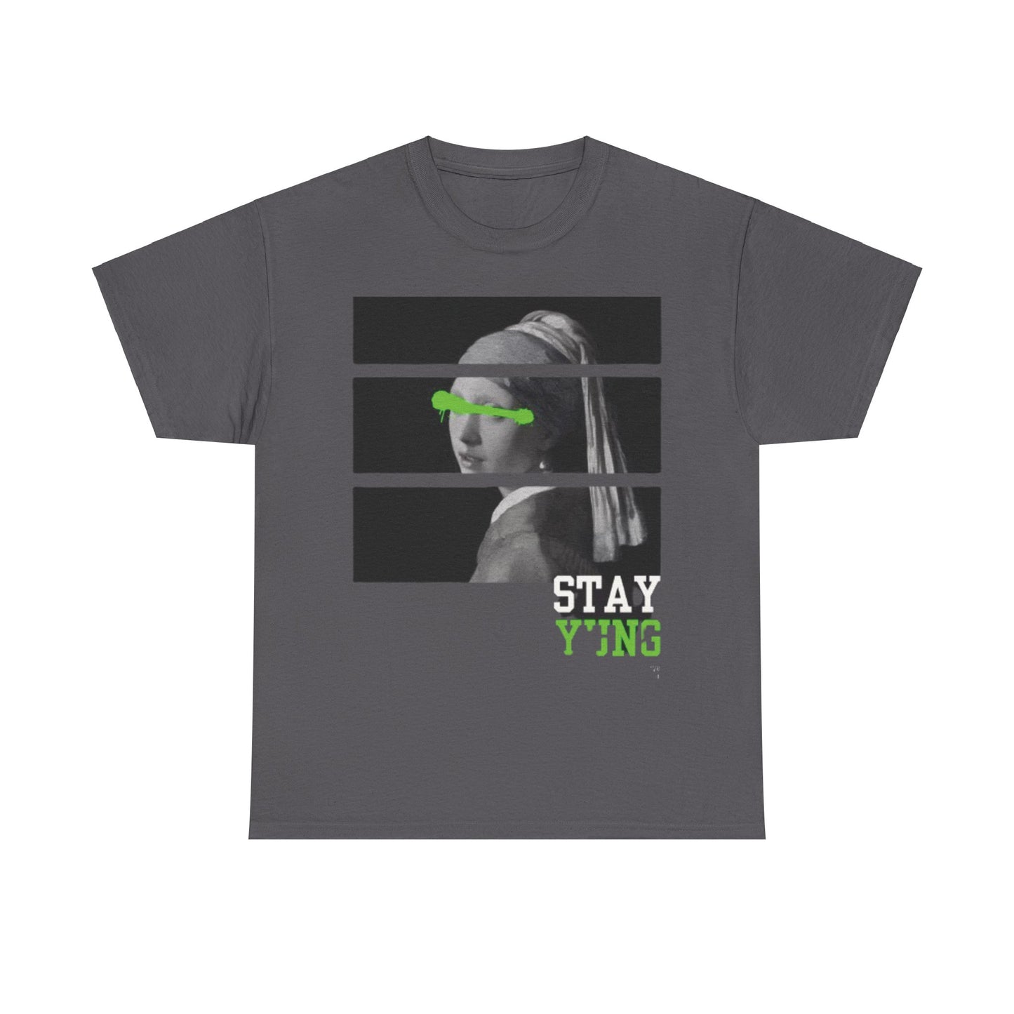 Unisex Heavy Cotton Tee "Blind Green"