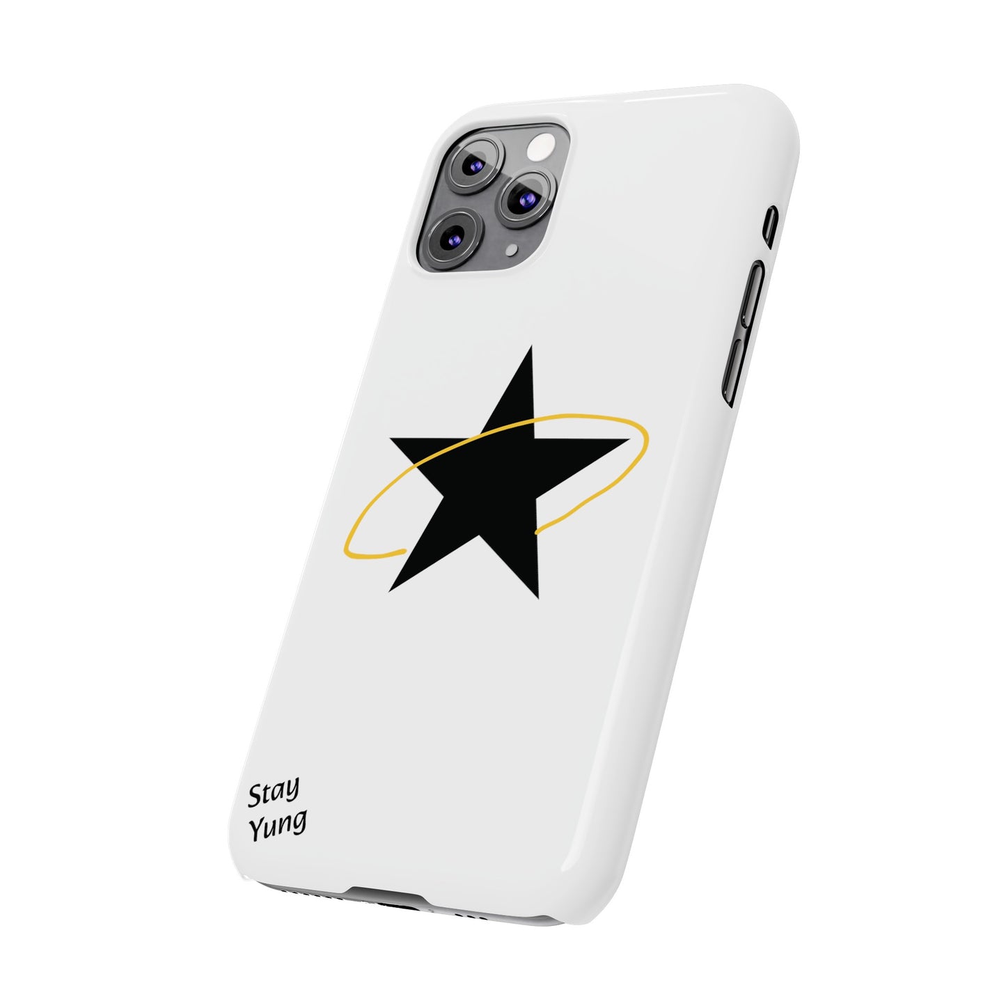 Slim Phone Cases (White Design)