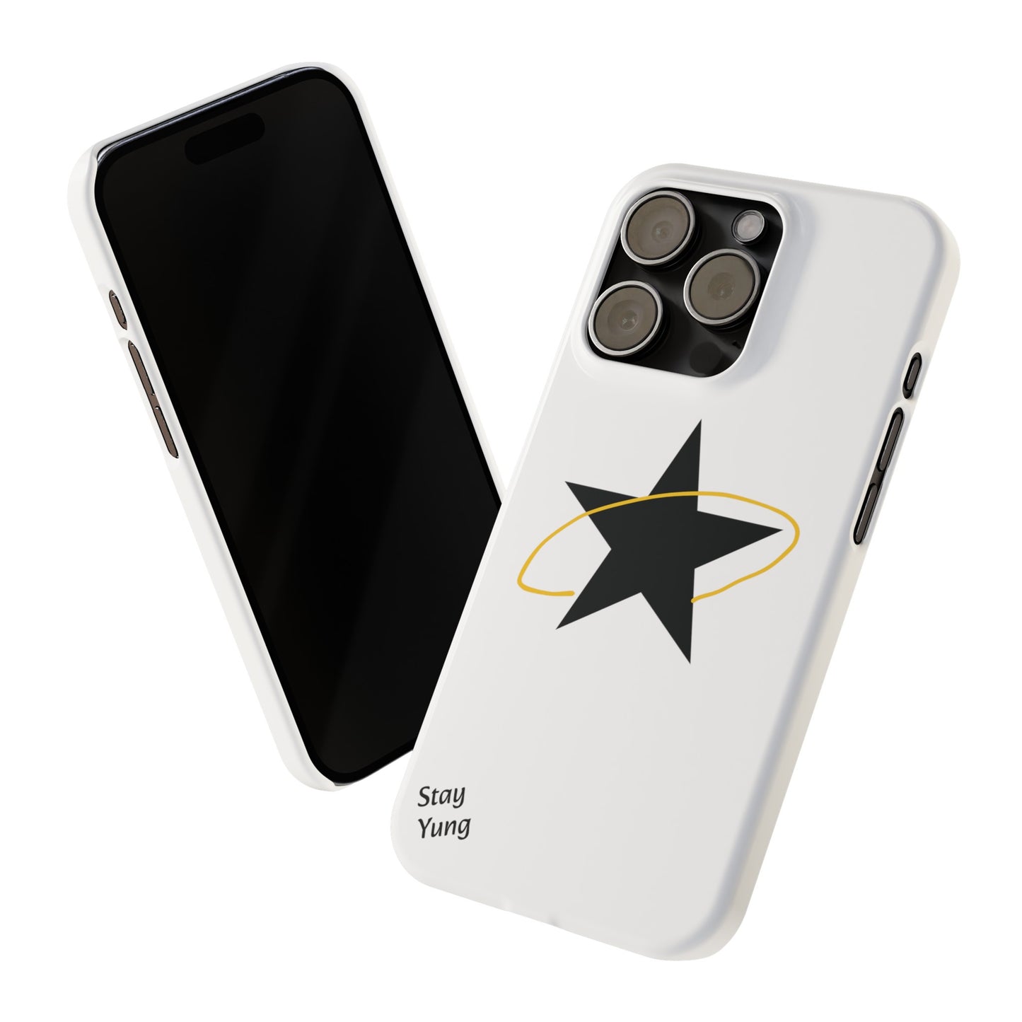 Slim Phone Cases (White Design)