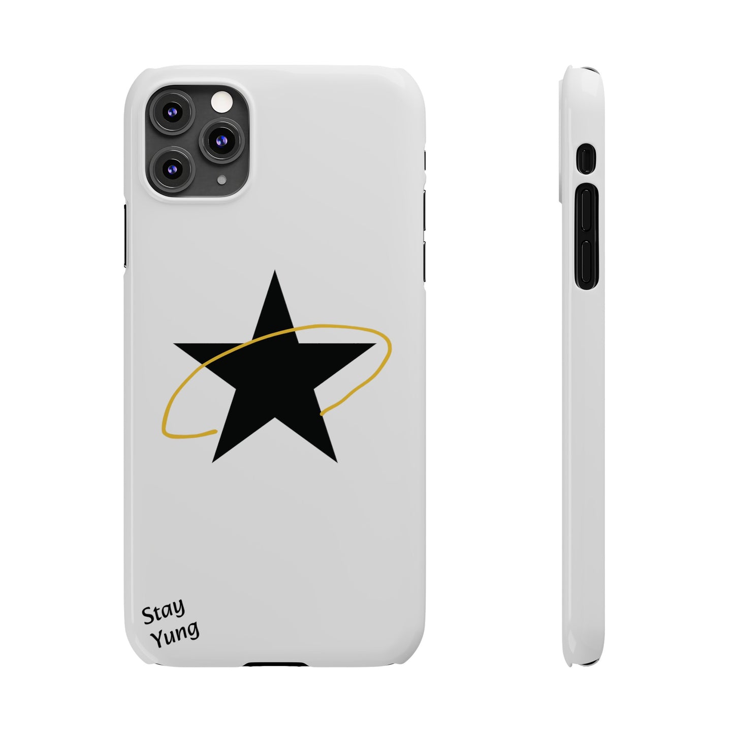 Slim Phone Cases (White Design)