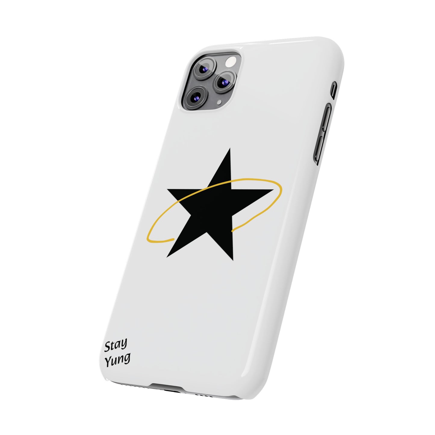 Slim Phone Cases (White Design)