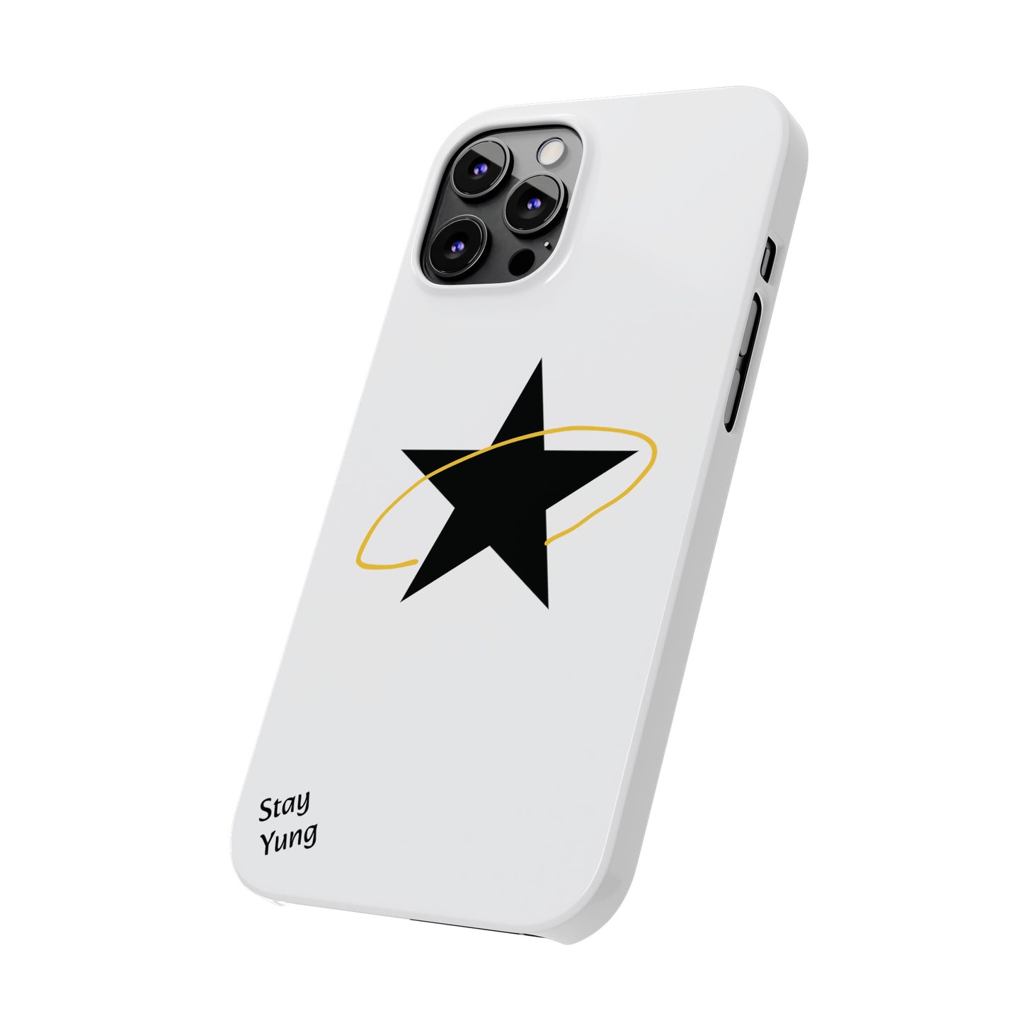 Slim Phone Cases (White Design)