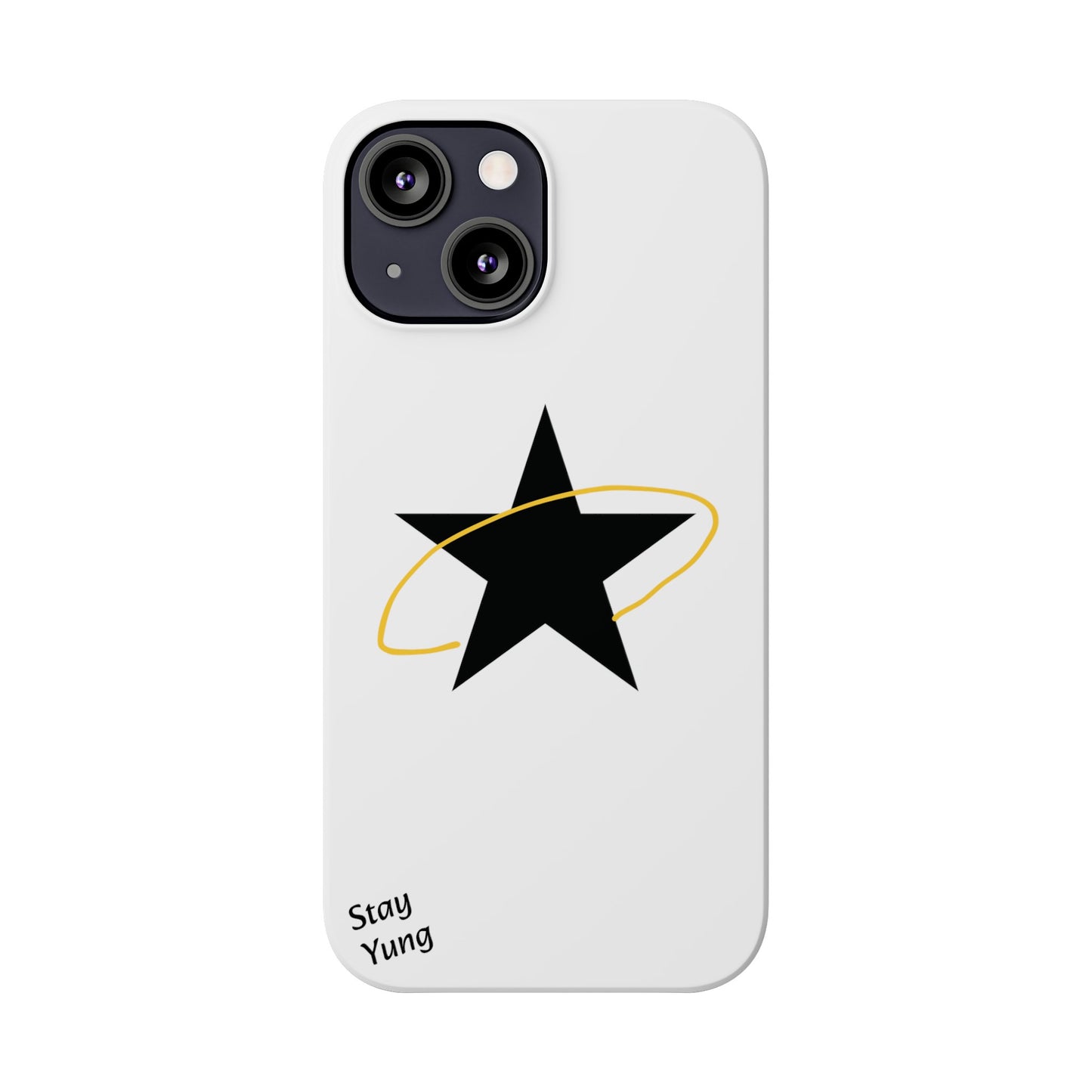 Slim Phone Cases (White Design)