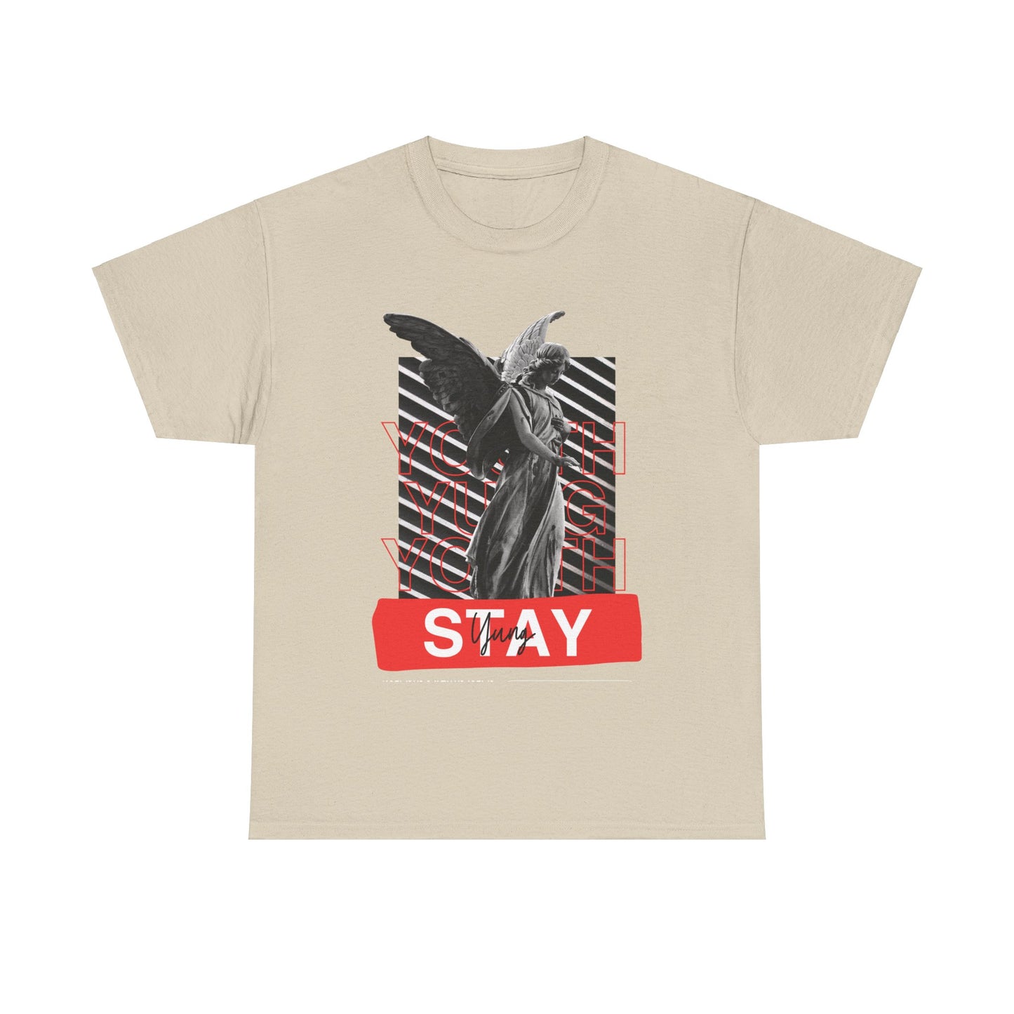 Unisex Heavy Cotton Tee "angel of youth"