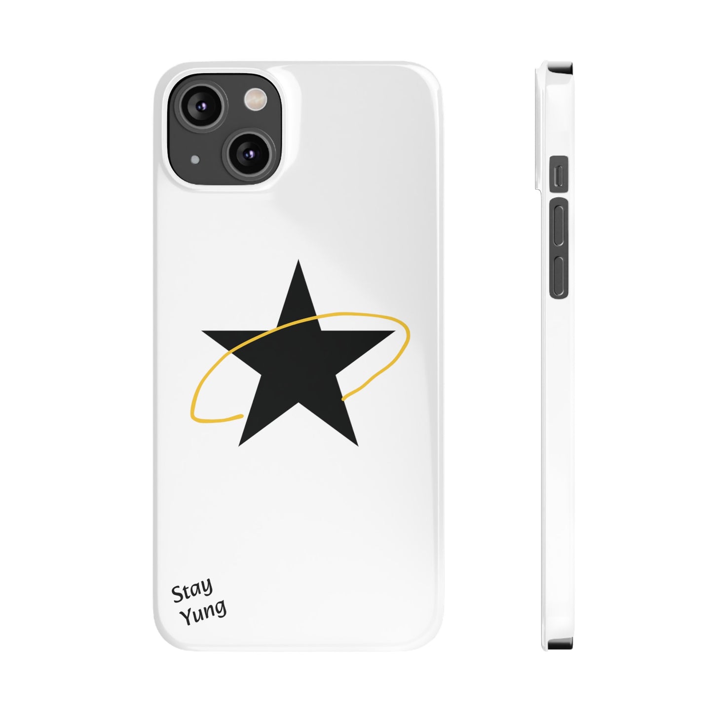 Slim Phone Cases (White Design)